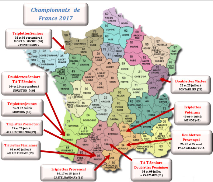 CHAMPIONNATS DE FRANCE 2017