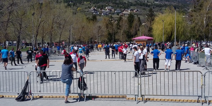 Qualificatifs Régionaux Triplettes pétanque 2018 les 21 et 22 avril à EMBRUN