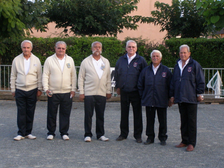 Nos vétérans aux Championnats de France 