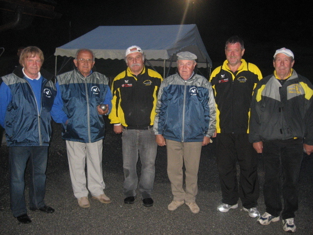 Les finalistes avant leur affrontement pacifique