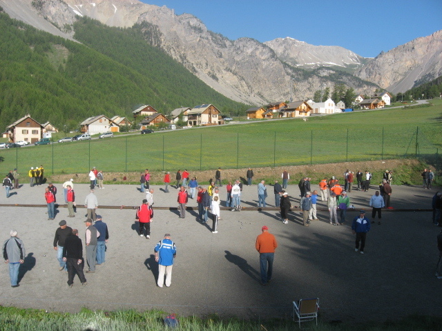 Un cadre magnifique et des couleurs exceptionnelles pour jouer aux boules