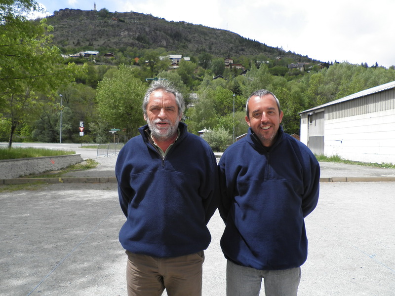 Patrick et Christian (Veynes) encore demi finalistes malheureux comme à Laragne Patrick et Christian (Veynes) encore demi finalistes malheureux comme à Laragne