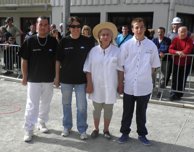 Les 4 finalistes avant l'ultime partie Les 4 finalistes avant l'ultime partie