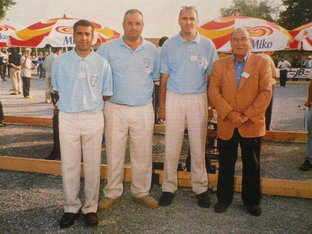 Championnats Départementaux Triplettes Pétanque de 2000 à 2005