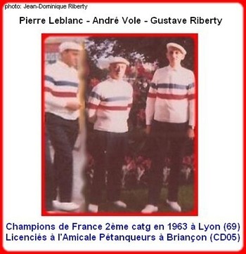 Championnat de France 2ème catégorie 1963 à LYON