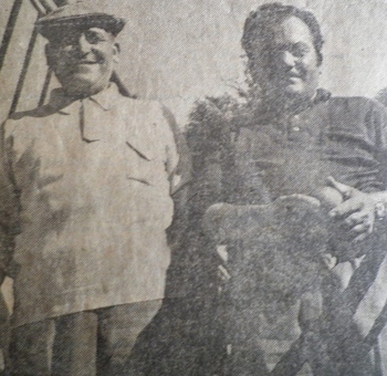 Fernand Albaracine et Frédo Combe (Pétanqueurs du Lycée) Fernand Albaracine et Frédo Combe (Pétanqueurs du Lycée)