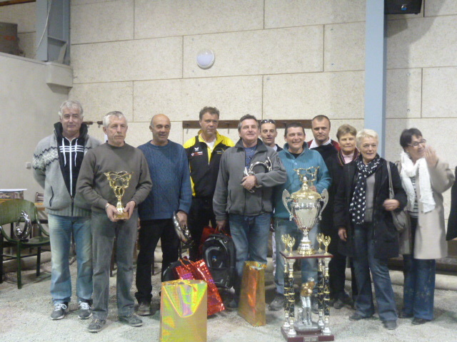 La remise des prix du Challenge JO COMBE