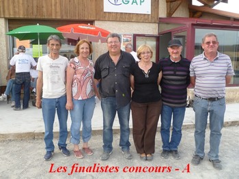 ASPTT GAP PETANQUE CONCOURS TRIPLETTE MIXTE DU 10 MAI 2012