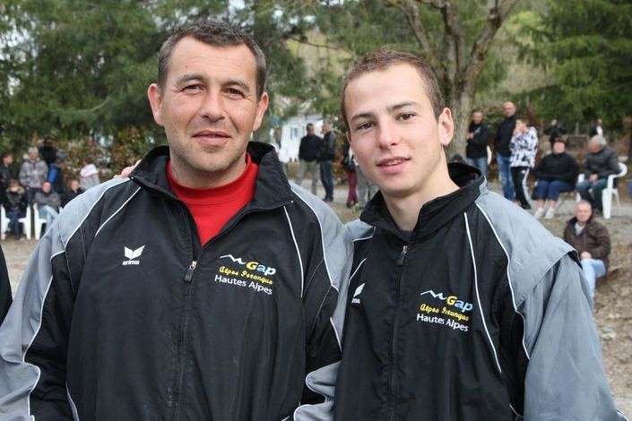 David GALLAND et Kévin BAVIERA (Gap Alpes Pétanque) David GALLAND et Kévin BAVIERA (Gap Alpes Pétanque)