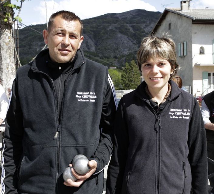 David GALLAND et Caroline JACOB (Gap Alpes Pétanque) David GALLAND et Caroline JACOB (Gap Alpes Pétanque)
