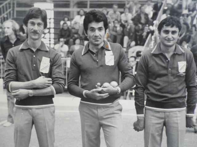 Aux Championnats du Monde à Nevers en 1980 Aux Championnats du Monde à Nevers en 1980