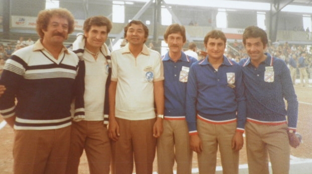 Nevers 1980 pour les couleurs de la France