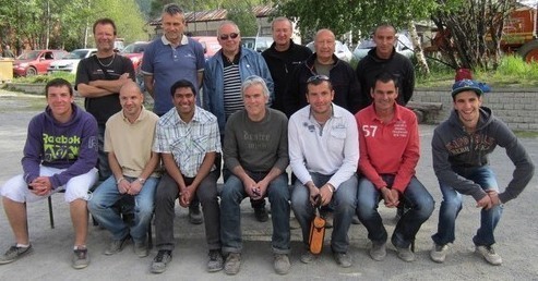 Le Sapet - Briançon lors d'une rencontre de ce championnat des clubs 2012