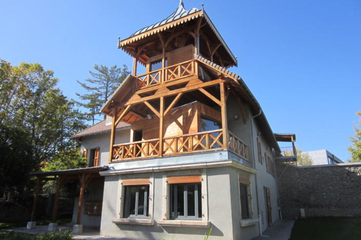La facade de " La ferme Belle Aureille " La facade de " La ferme Belle Aureille "