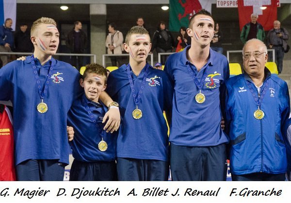 Championnat d'Europe Féminin et Jeune en Belgique Championnat d'Europe Féminin et Jeune en Belgique