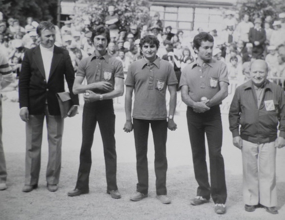 Championnat de France Triplette 1980 à Poitiers