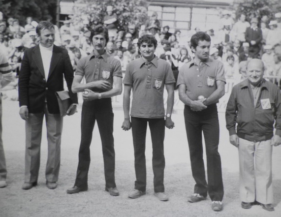 Championnat de France Triplette 1980 à Poitiers Championnat de France Triplette 1980 à Poitiers