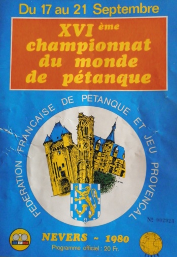 Championnats du Monde 1980 à Nevers
