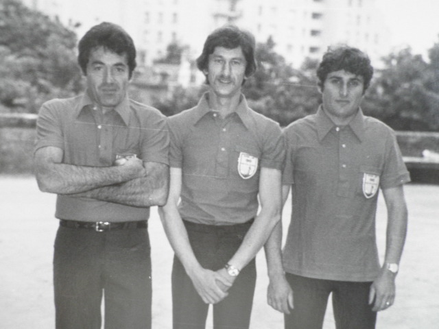 Guy JOURDAN - Jules LORENZELLI - Joel MANOUKIAN (Briançon ) Vice champions de France 1980
