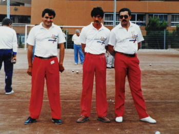 Manoukian - Lorenzelli - Sanchez à Tarbes 1988