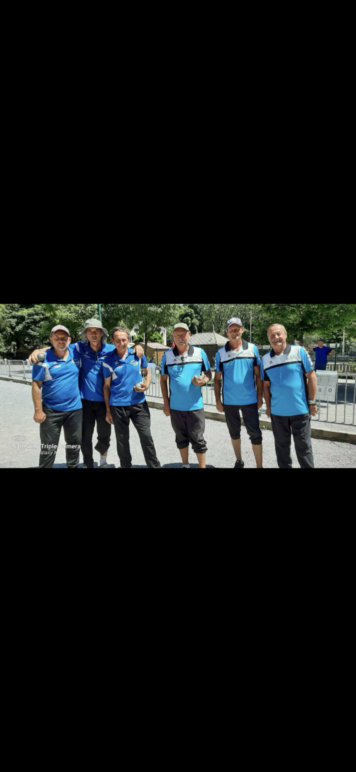 Demi-Finalistes Petanque Triplettes Promotion 2021