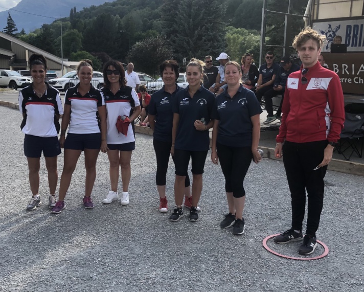 Championnes départementale triplettes féminins