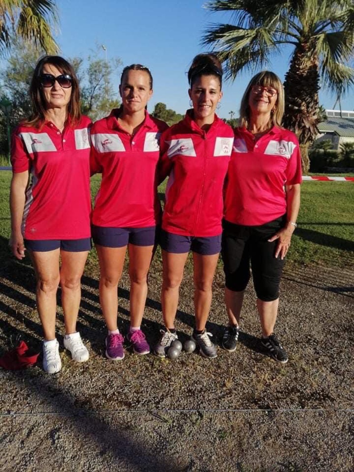 Championnat de France Triplette Féminins parties 1 2 et 3 Championnat de France Triplette Féminins parties 1 2 et 3