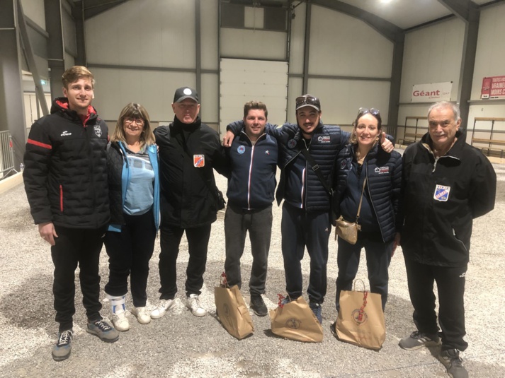 Championnat Départemental Triplettes Mixtes 14 Novembre 2021 résultats Championnat Départemental Triplettes Mixtes 14 Novembre 2021 résultats