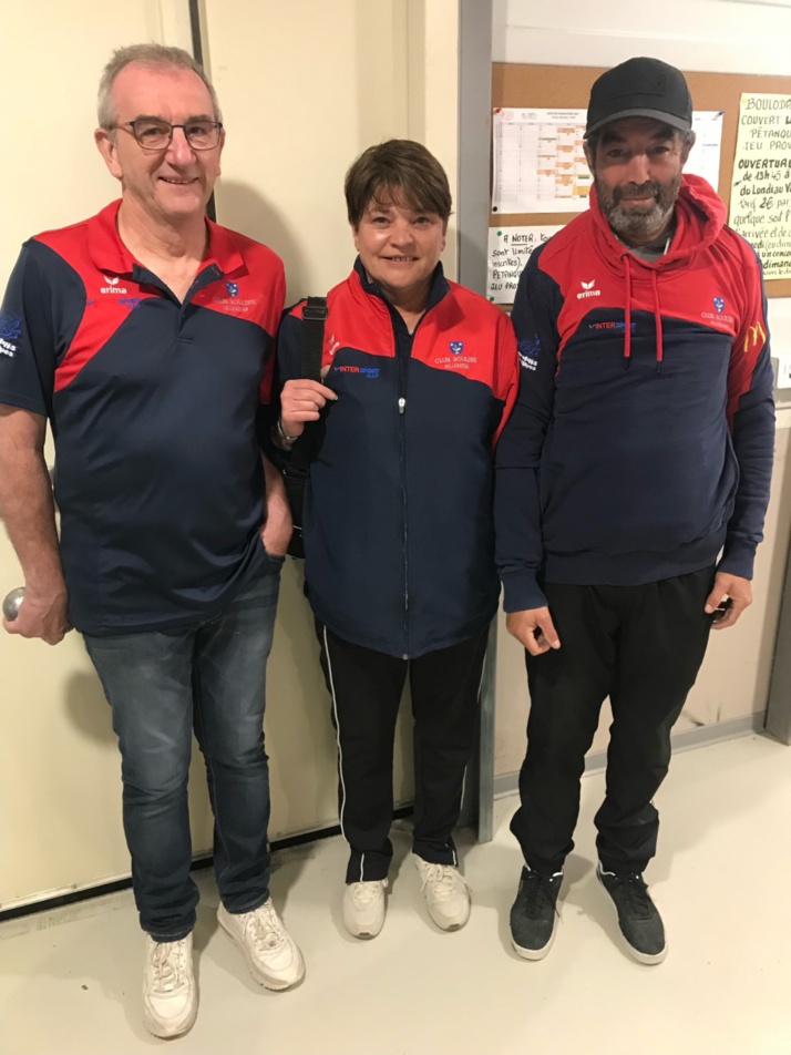 Championnat Départemental triplettes mêlée A+B Championnat Départemental triplettes mêlée A+B