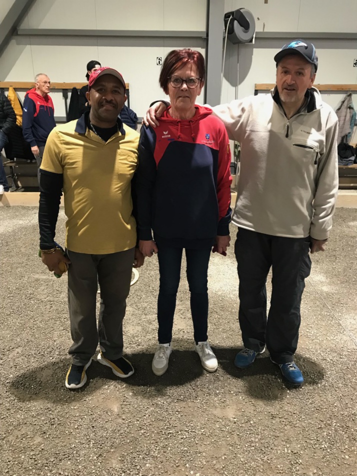 Championnat Départemental triplettes mêlée A+B Championnat Départemental triplettes mêlée A+B