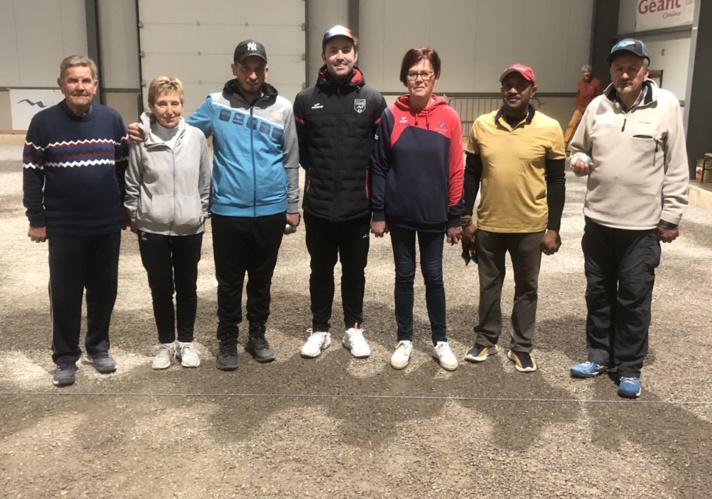 Championnat Départemental triplettes mêlée A+B Championnat Départemental triplettes mêlée A+B