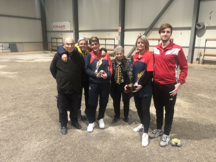 Résultats Championnats Départemental Tête à Tête Féminin Souvenir Viviane POU