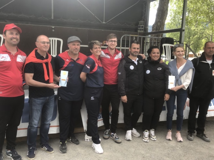 Résultats du Championnat Départemental Doublettes Mixtes d’Embrun le 7 et 8 Mai 2022 Résultats du Championnat Départemental Doublettes Mixtes d’Embrun le 7 et 8 Mai 2022