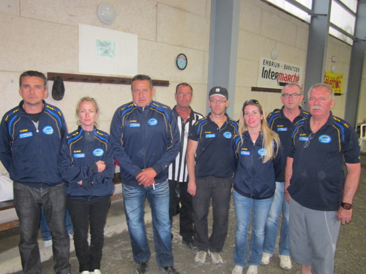 Championnat Départemental Triplettes Mixtes Dimanche 01 juin - Embrun Championnat Départemental Triplettes Mixtes Dimanche 01 juin - Embrun