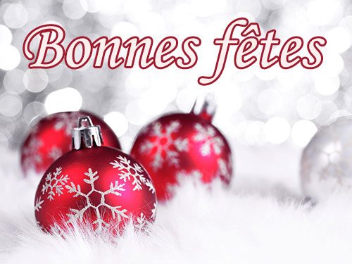 Bonnes fêtes de fin d’année Bonnes fêtes de fin d’année