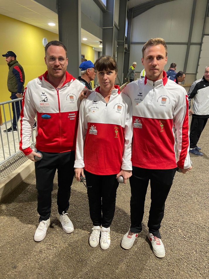 Reprise 8ème de finale du Championnat Triplettes Mixtes Reprise 8ème de finale du Championnat Triplettes Mixtes