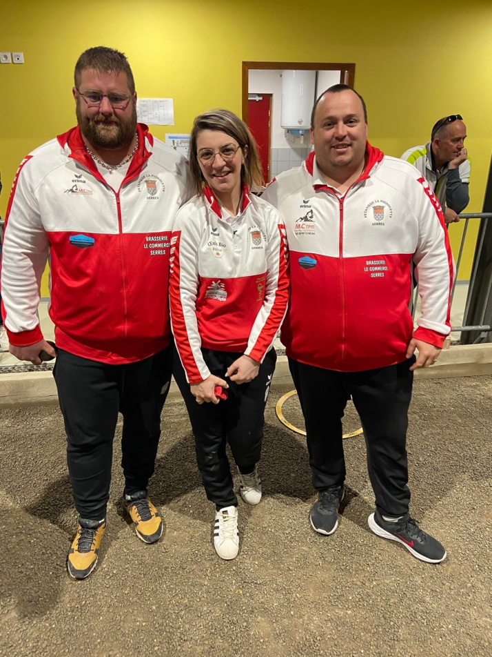 Reprise 8ème de finale du Championnat Triplettes Mixtes Reprise 8ème de finale du Championnat Triplettes Mixtes