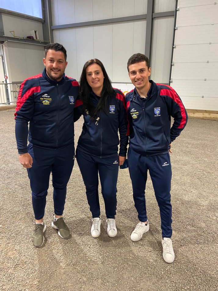 Reprise 8ème de finale du Championnat Triplettes Mixtes Reprise 8ème de finale du Championnat Triplettes Mixtes