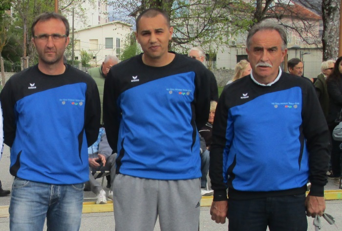 Championnat Départemental Triplettes Seniors les 25 et 26 avril à VEYNES Championnat Départemental Triplettes Seniors les 25 et 26 avril à VEYNES