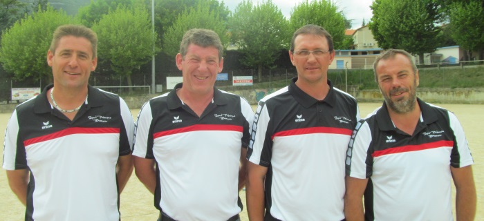 Championnat Départemental Doublette Jeu Provençal les 02 et 03 mai à LARAGNE Championnat Départemental Doublette Jeu Provençal les 02 et 03 mai à LARAGNE