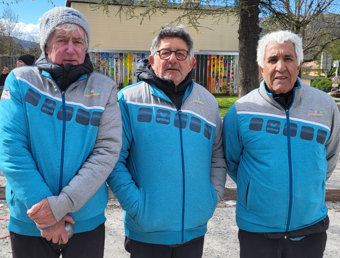 Championnat Départemental Triplettes Pétanque Vétérans les 17 et 18 avril 2024 à la Batie-Neuve