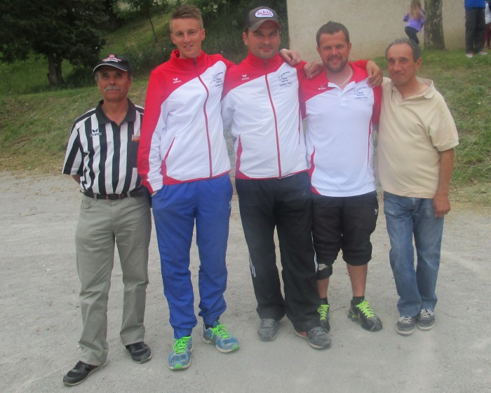 Championnat Départemental Triplette Jeu Provençal  les 23 et 24 mai par secteurs.