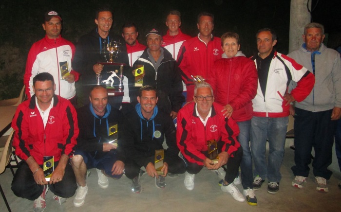 Championnat Départemental Triplette Jeu Provençal les 23 et 24 mai par secteurs. Championnat Départemental Triplette Jeu Provençal les 23 et 24 mai par secteurs.