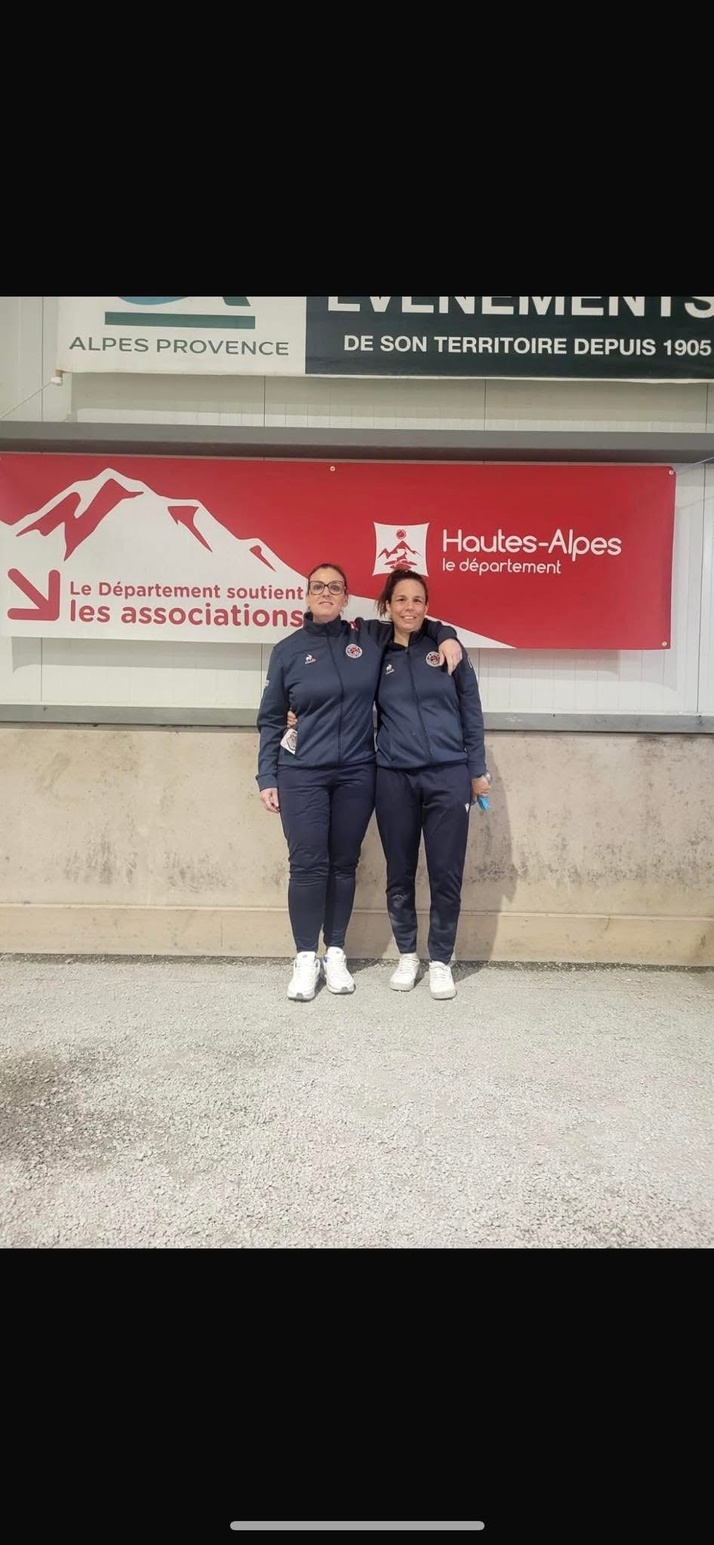 Championnat Départemental Doublette Pétanque Féminin le 30 MARS 2025 à GAP