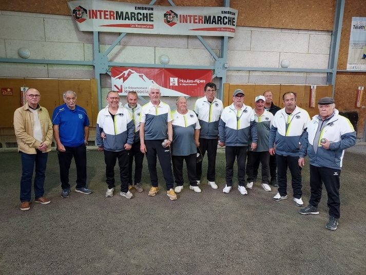 Championnat Départemental Triplettes Pétanque Vétérans les 16 et 17 avril 2025 à Embrun