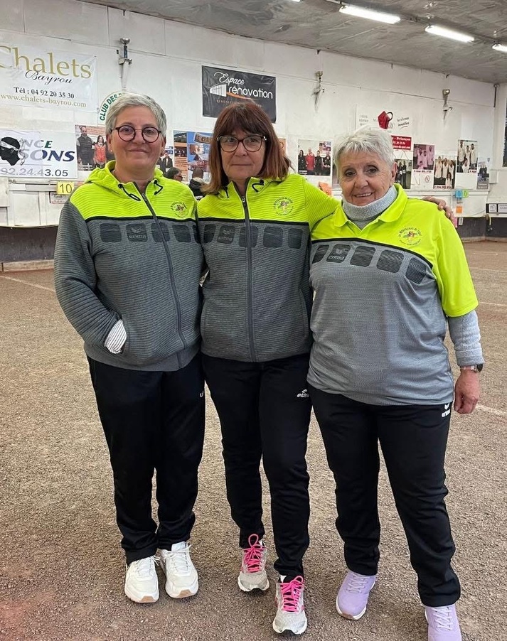 Championnat Départemental Triplettes Pétanque Féminin le 04 mai 2025 à Briançon