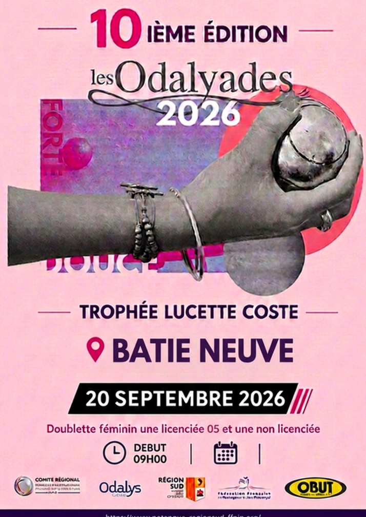 Odalyades Dimanche 20 Septembre 2026 à La Bâtie-Neuve