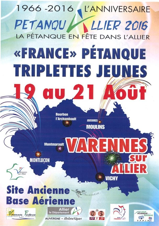 Week-end jeunesse à Varennes sur Allier