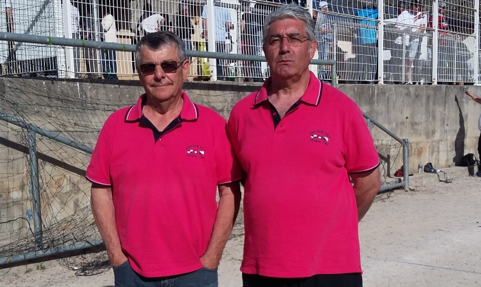 Championnat Départemental Doublettes Jeu Provençal 08 et 09 avril 2017 à LARAGNE