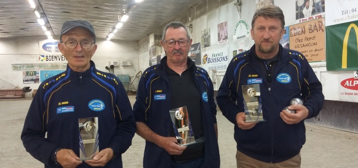 Championnat Départemental Triplettes Vétérans le jeudi 25 avril à BRIANCON